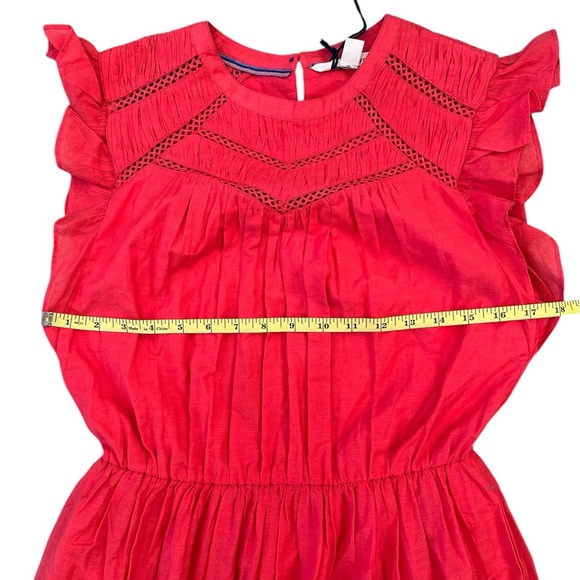 WHITE STUFF Spring 2025 Collection Midi Dress Pink Sample Size 6 NWT - Picture 7 of 10